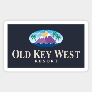 Old Key West Resort Logo Sticker